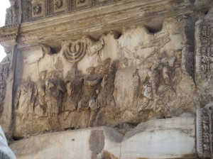 Looting of Temple In Jerusalem by Titus-Arch of Titus
