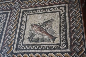 Roman Mosaic-Fish