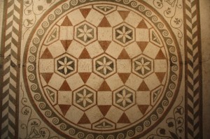 Roman Mosaic-Geometric Pattern
