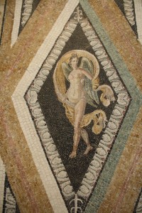 Roman Mosaic- Naked Goddess-Woman